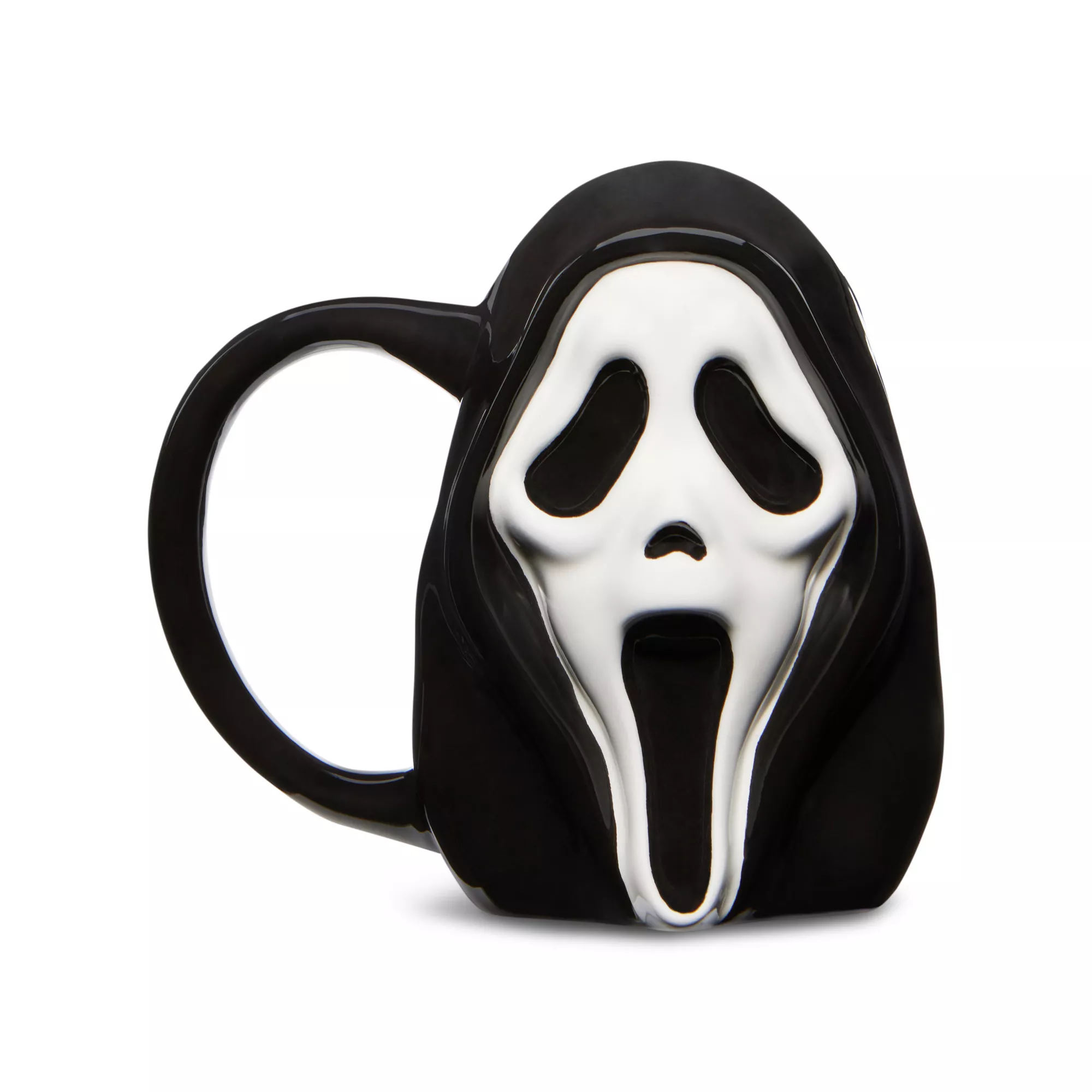 Ghost Face Molded Coffee Mug - 17 oz.