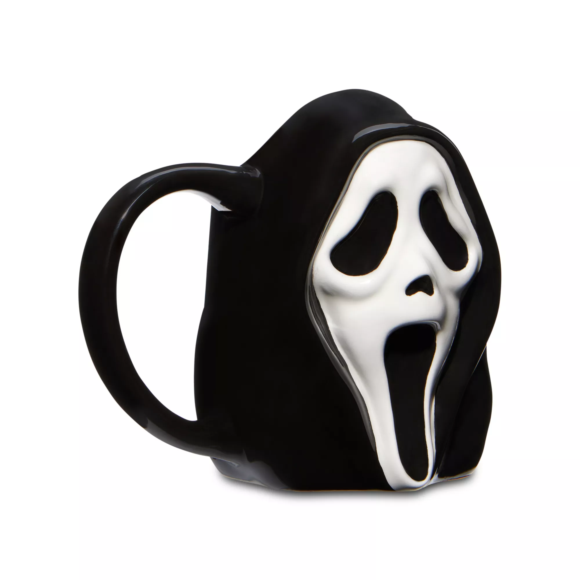 Ghost Face Molded Coffee Mug - 17 oz.