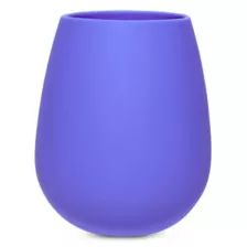 Fluffed Up Silicone Wine Glass at Spencer's