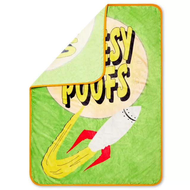 Cheesy Poofs Fleece Blanket - South Park at Spencer's