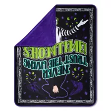It's Showtime Fleece Blanket - Beetlejuice at Spencer's