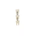 White Teeth Crawler Cartilage Barbell at Spencer's