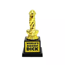 World's Biggest Dick Trophy at Spencer's