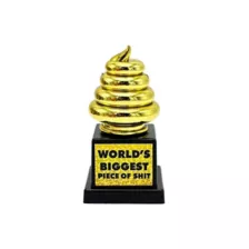 World’s Biggest Piece of Shit Trophy at Spencer's