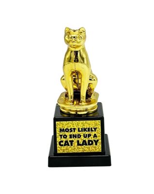 World's Craziest Cat Lady Trophy