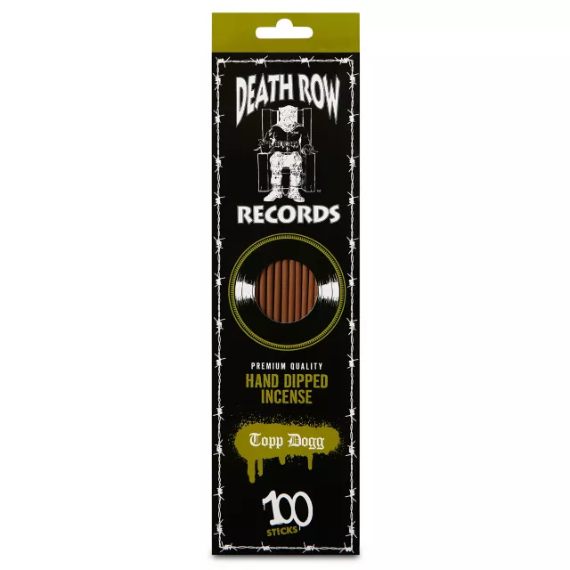 Death Row Records Topp Dogg Hand Dipped Incense Sticks - 100 Pack at Spencer's