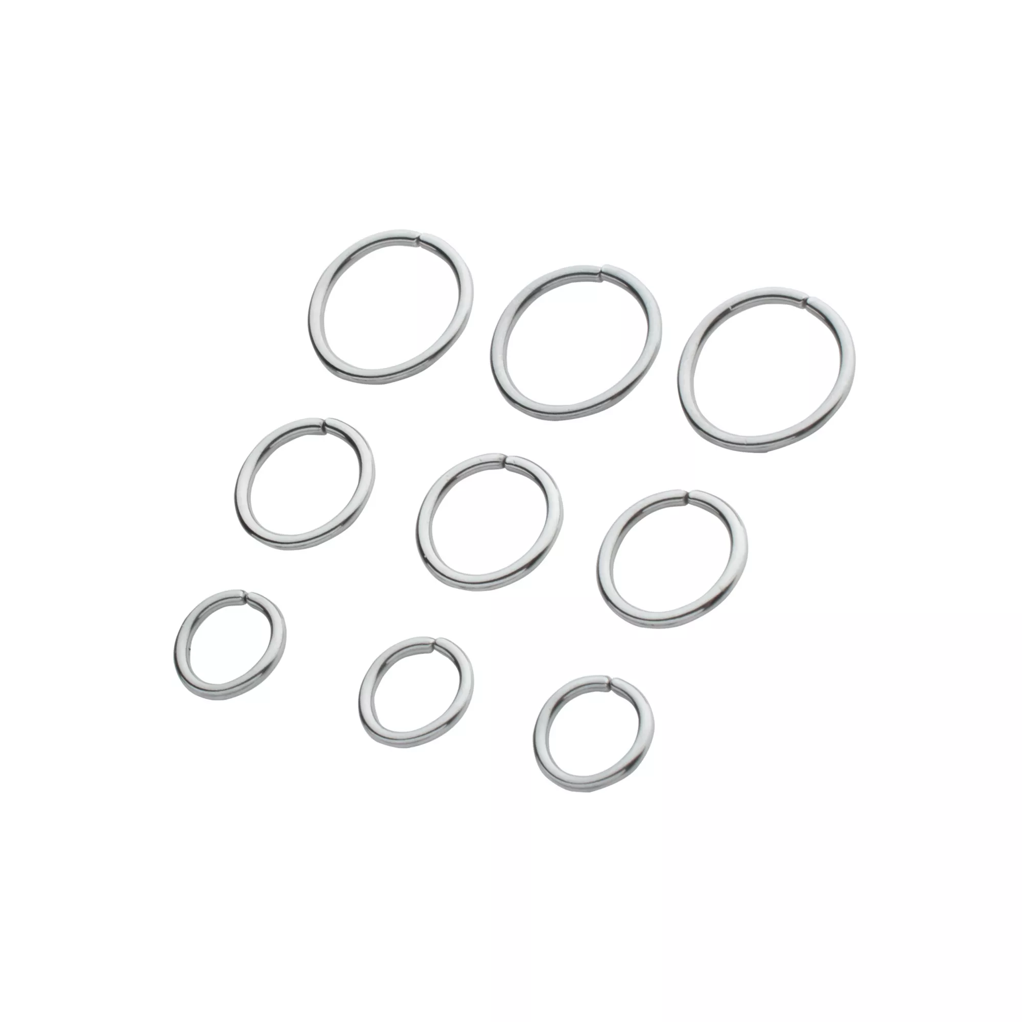 Multi-Pack Seamless Cartilage Hoops - 9 Pack at Spencer's