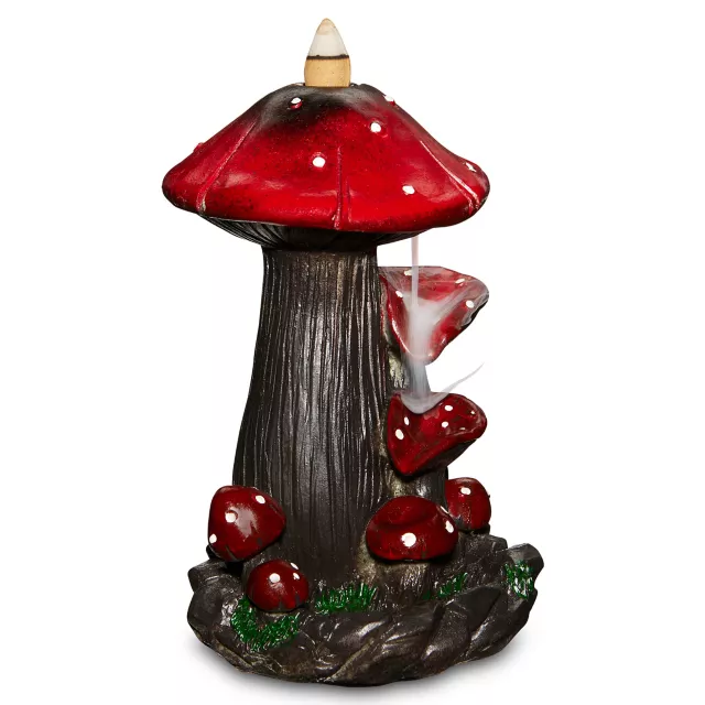 Mushroom Garden Incense Burner at Spencer's
