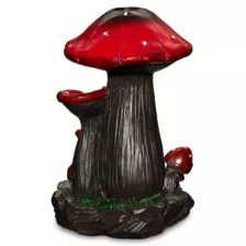 Mushroom Garden Incense Burner at Spencer's