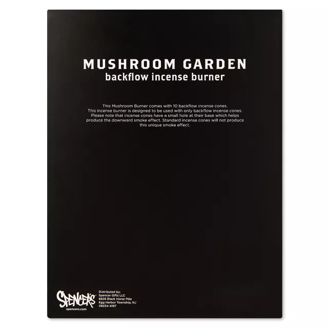 Mushroom Garden Incense Burner at Spencer's