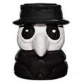 Plague Doctor Molded Shot Glass - 3 oz. at Spencer's