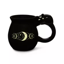 Mystic Cat Molded Coffee Mug - 17 oz. at Spencer's