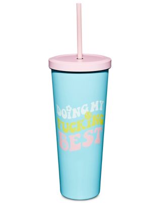Ready to Ship Stainless Steel Straw Tumbler, Dream Catcher Cup