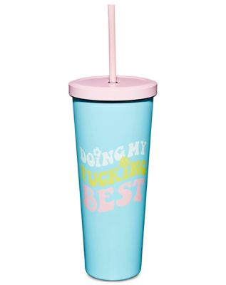 Betty Boop Cup with Straw 24 oz. - Betty Boop - Spencer's