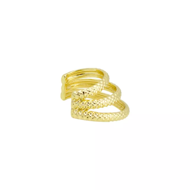 Goldtone Trio Ear Cuff at Spencer's
