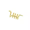 Goldtone Snake Coil Ear Cuff at Spencer's