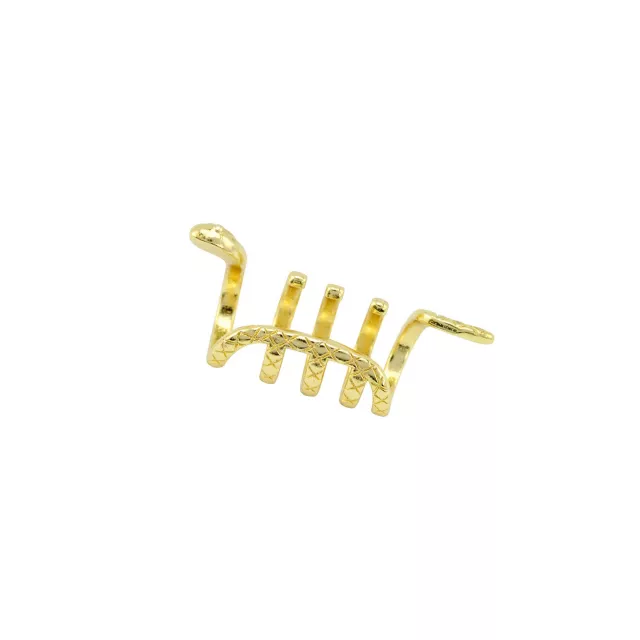 Goldtone Snake Coil Ear Cuff at Spencer's