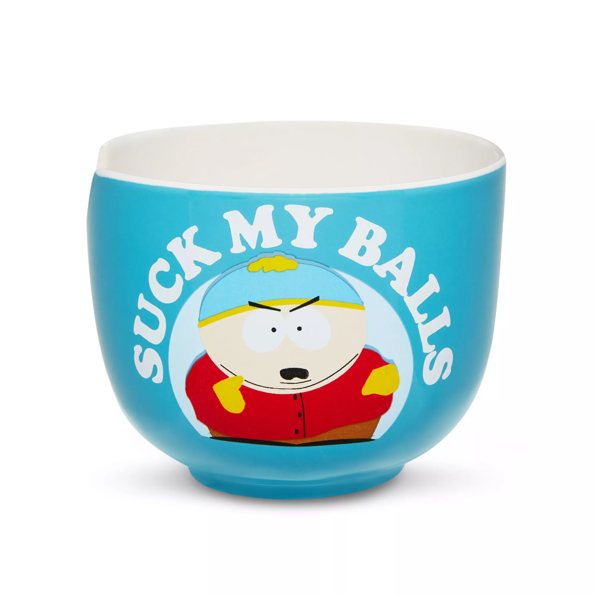 South Park Cartman Suck My Balls Bowl with Chopsticks - 20 oz. at Spencer's