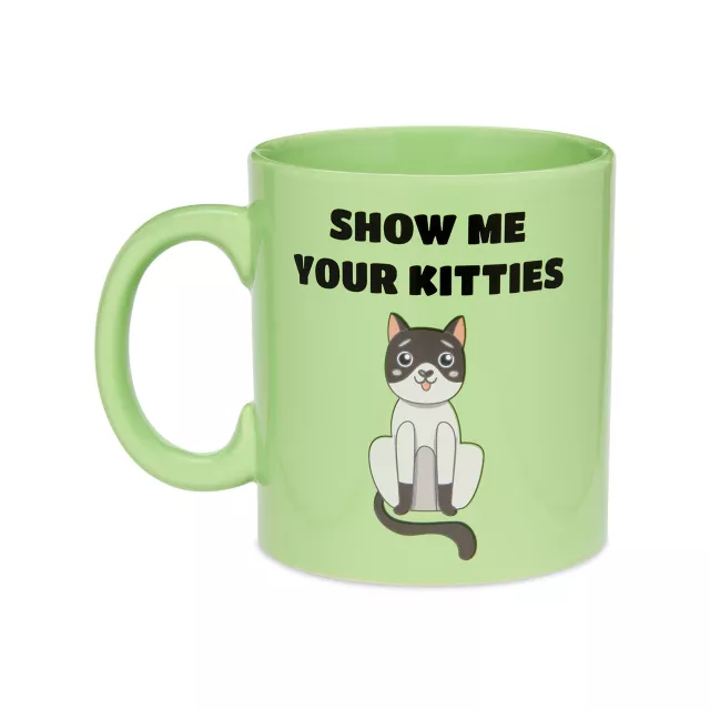 Show Me Your Kitties Coffee Mug - 20 oz. at Spencer's
