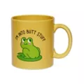 Into Butt Stuff Frog Coffee Mug - 20 oz. at Spencer's