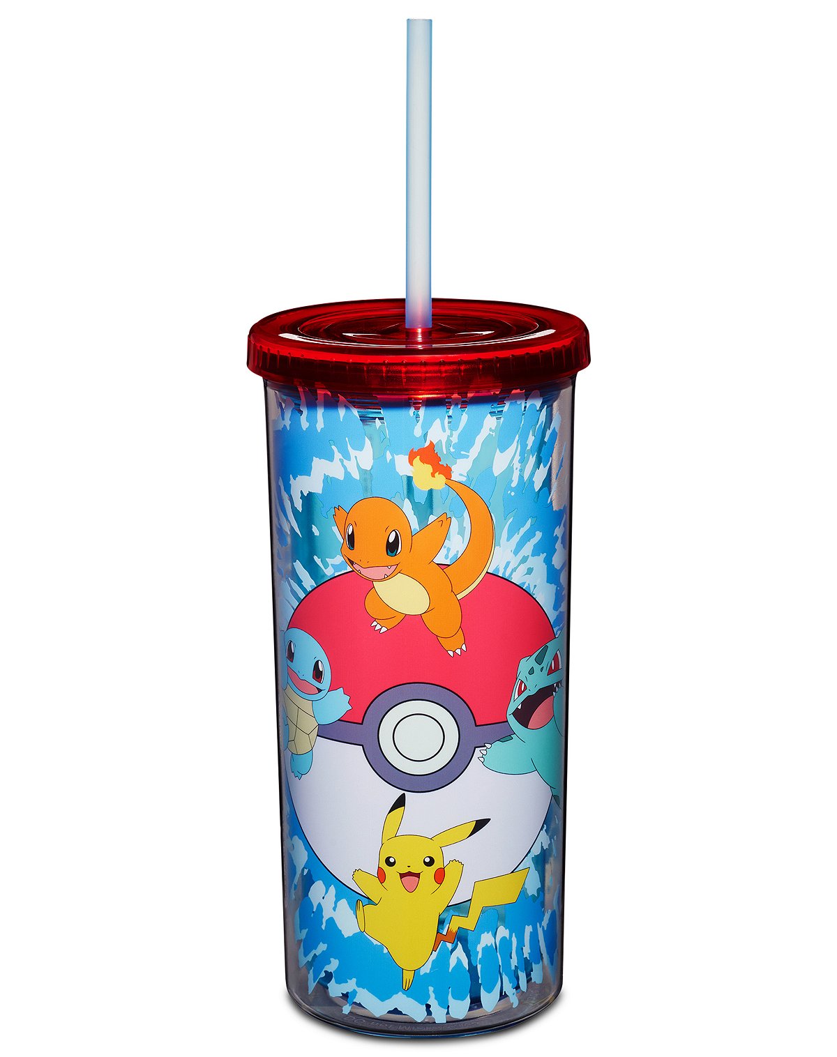 Pokémon Characters Cup with Straw - 20 oz.