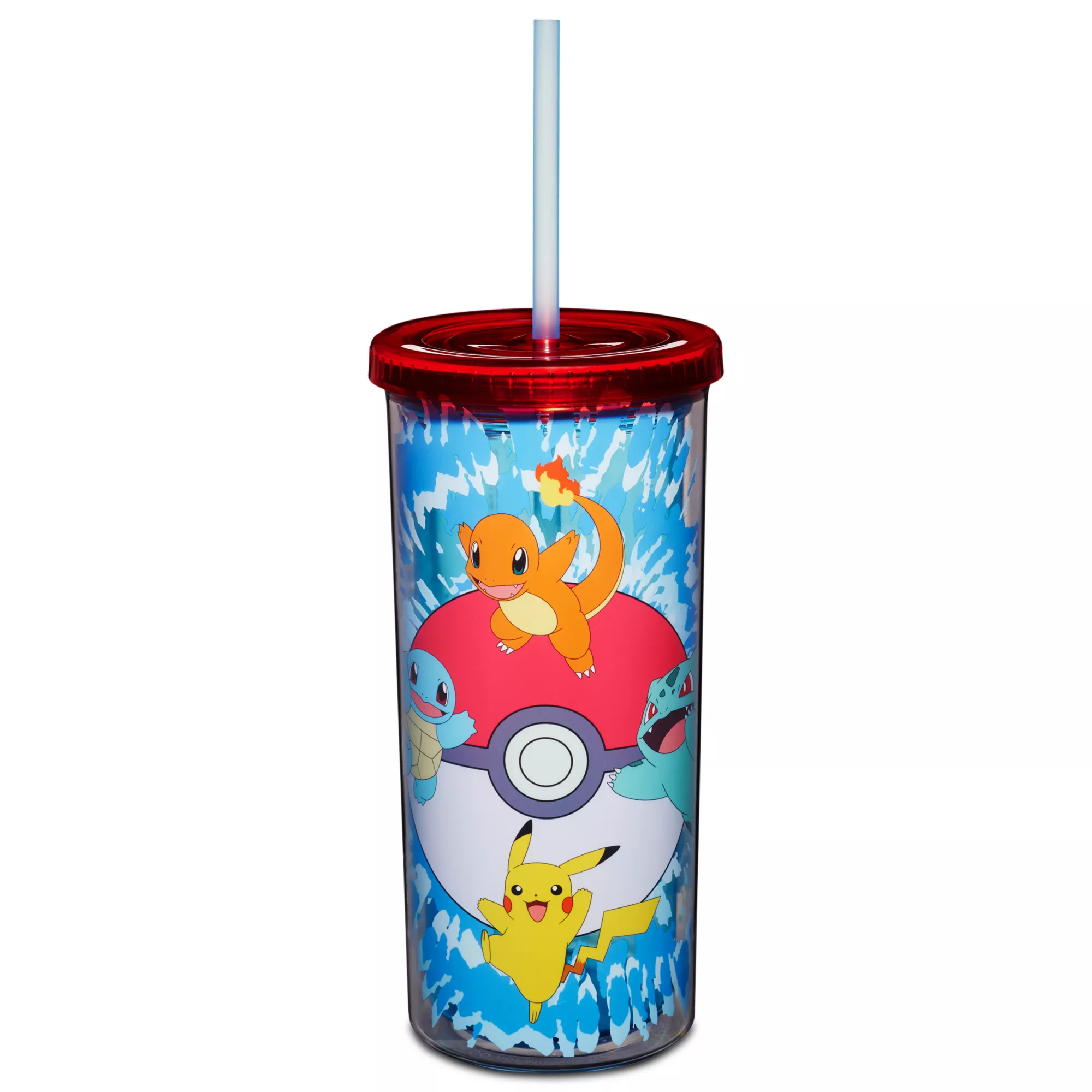 Pokémon Characters Cup with Straw - 20 oz. at Spencer's