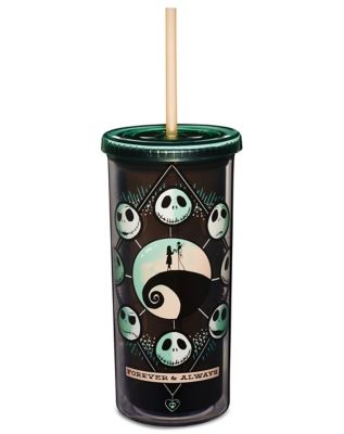 Jack Skellington Cup with Straw - Nightmare Before Christmas - Spencer's