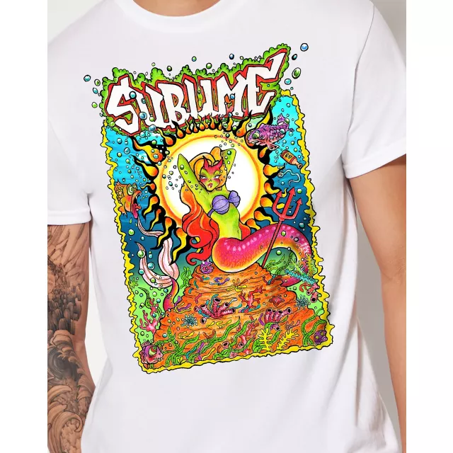 Sublime Mermaid T Shirt at Spencer's