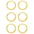 Multi-Pack Goldtone Titanium Hoop Earrings - 3 Pair at Spencer's