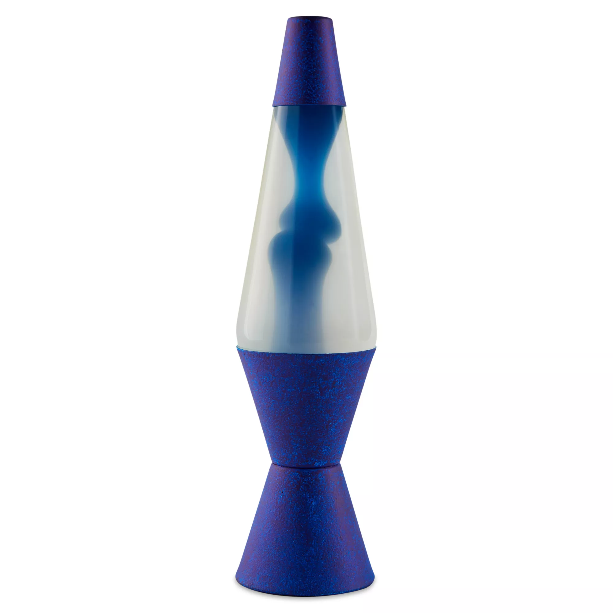 14.5 Inch Concrete Blue Lava Lamp at Spencer's