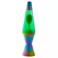 14.5 Inch Rainbow and Green Lava Lamp at Spencer's