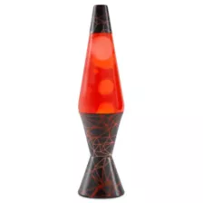 17 Inch Black and Red Tech Lava Lamp at Spencer's
