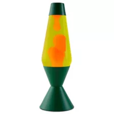 16.3 Inch Green and Orange Lava Lamp at Spencer's