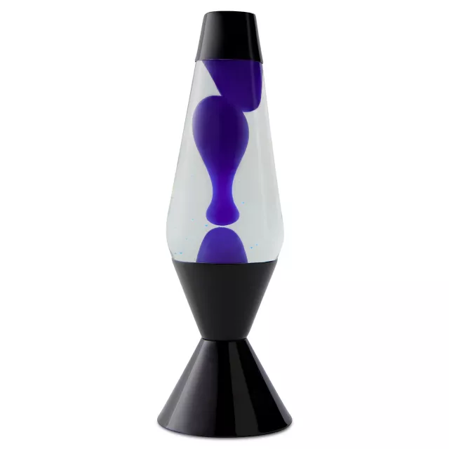 16.3 Inch Black Base Clear Lava Lamp Spencer's