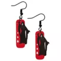 Ghost Face ® Blood Drip Card Dangle Earrings at Spencer's