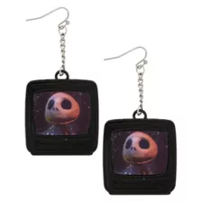 Jack Skellington and Sally Lenticular Dangle Earrings - The Nightmare Before Christmas at Spencer's