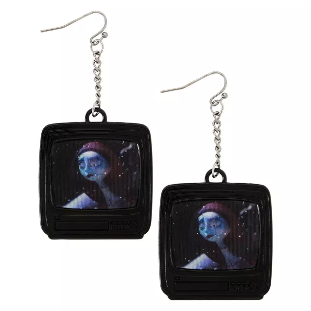 Jack Skellington and Sally Lenticular Dangle Earrings - The Nightmare Before Christmas at Spencer's