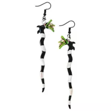 Sandworm 3D Dangle Earrings - Beetlejuice at Spencer's
