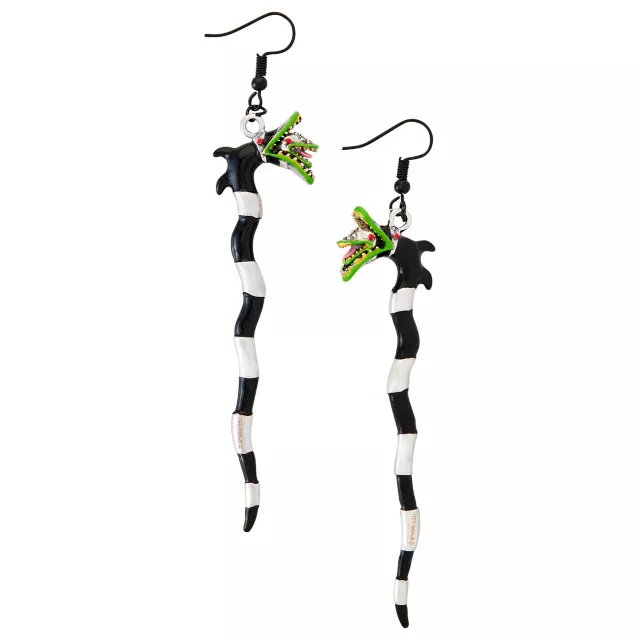 Sandworm 3D Dangle Earrings - Beetlejuice at Spencer's
