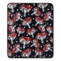 Mushroom Glitter Knit Fleece Blanket at Spencer's
