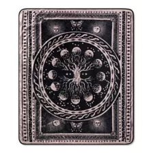Tree of Life Crushed Velvet Fleece Blanket at Spencer's