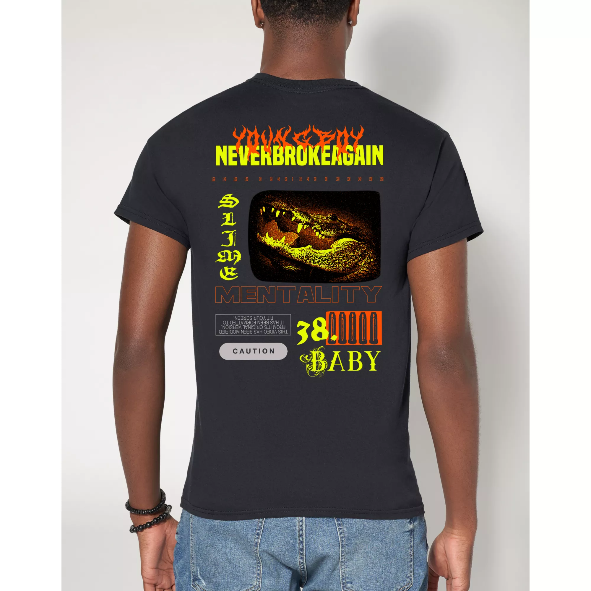 Crocodile NBA YoungBoy T Shirt at Spencer's