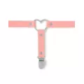 Pink Heart Leg Garters at Spencer's