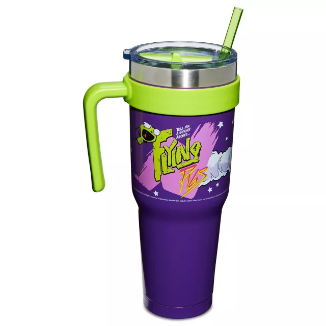 Invader Zim Cup with Straw - 40 oz. - Spencer's