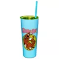 Scared Scooby Doo Travel Tumbler with Straw - 22 oz. at Spencer's