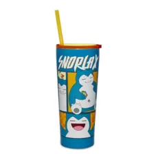 Snorlax Cup with Straw 22 oz. - Pokémon at Spencer's