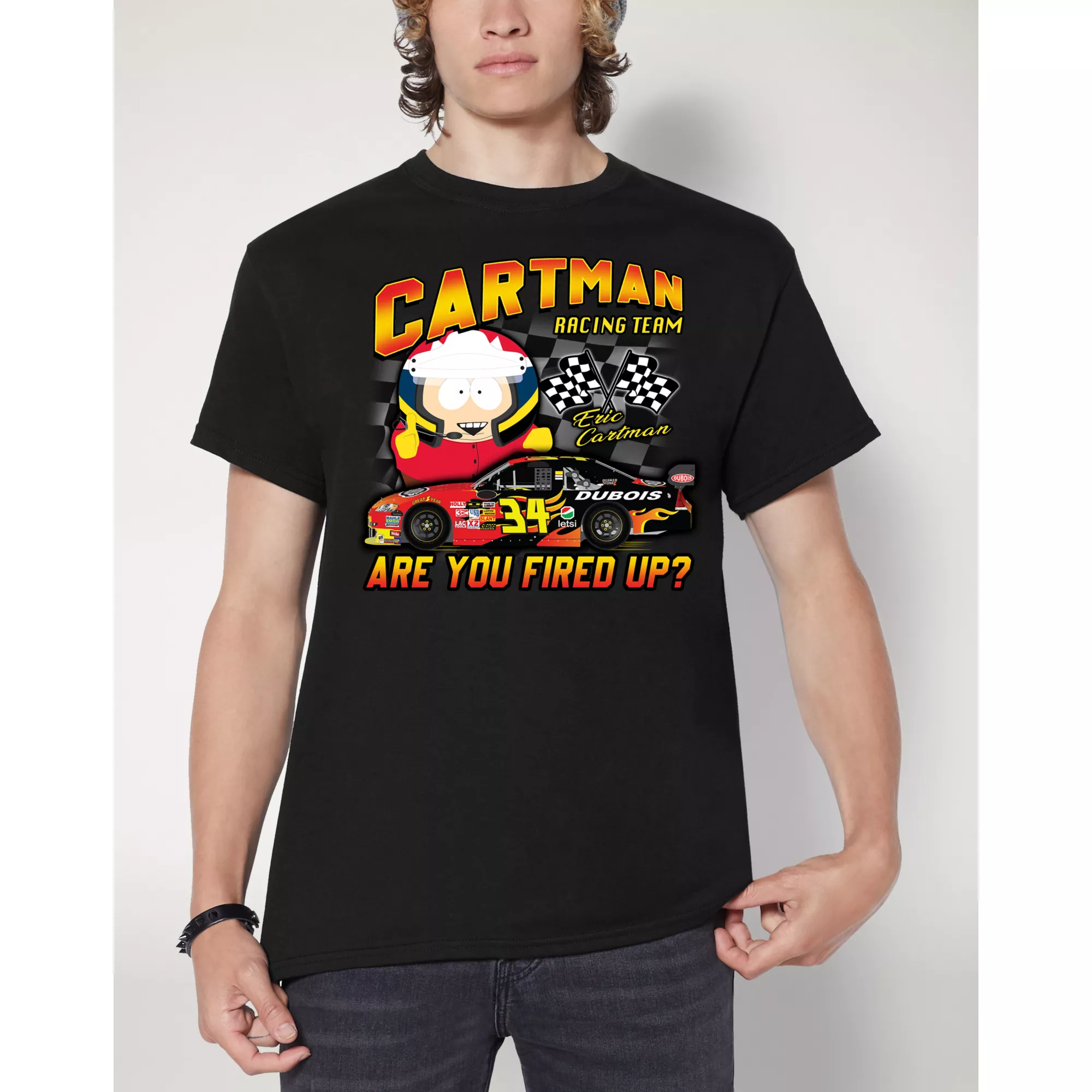 South Park Cartman Racing Team T Shirt at Spencer's