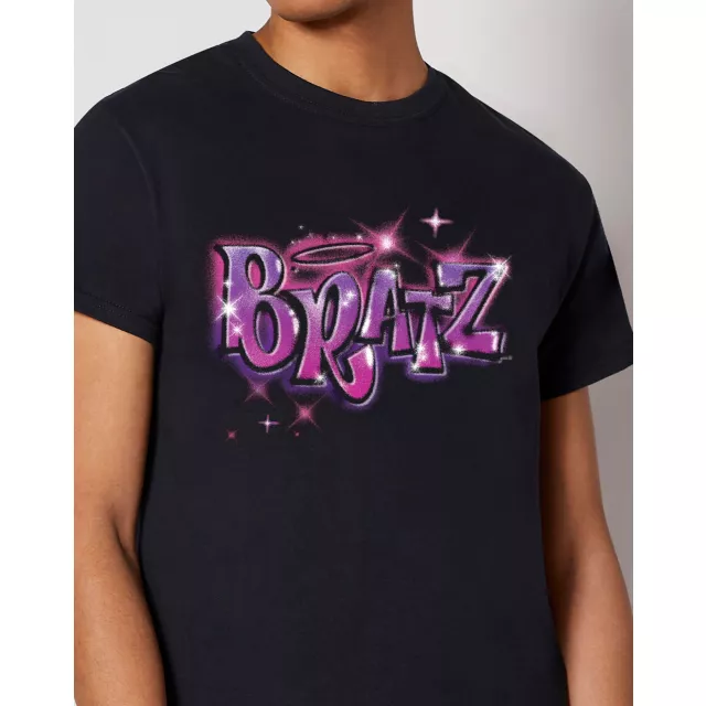 Purple Airbrush Bratz T Shirt at Spencer's