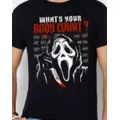 Ghost Face What's Your Body Count T Shirt at Spencer's