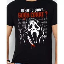 Ghost Face What's Your Body Count T Shirt at Spencer's